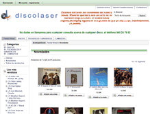 Tablet Screenshot of discolaser.es